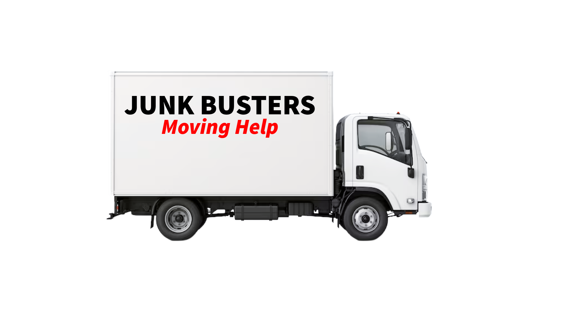 Junk Busters Moving Help box truck